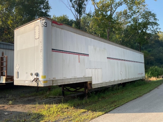 (Inv.30072)1995 Great Dane 53' Dry Van Trailer - Tandem Axle Trailer - VIN 1GRAA0624SB141693