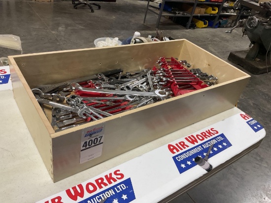 Box Lot, Large Quantity Of Proto, Gearwrench, Kimball Midwest and Westward Wrenches