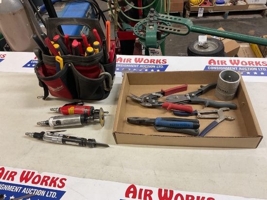 Milwaukee Mechanic Tool Bag, Hand Tools & Air Die Grinders