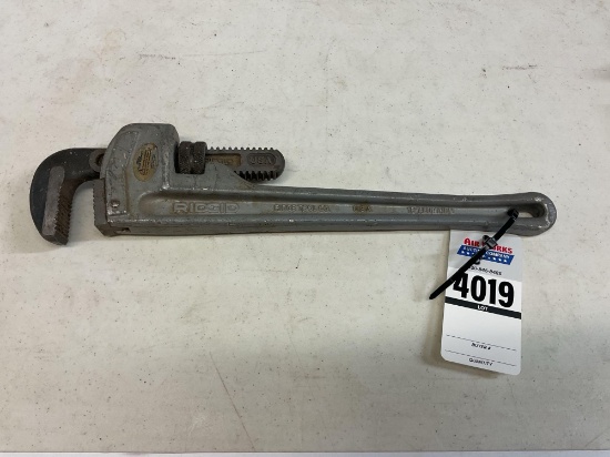 RIDGID 18" Aluminum Pipe Wrench