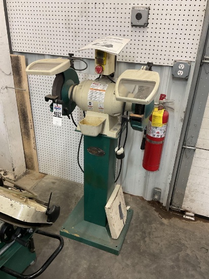 2011 Grizzly G0597 10" Industrial Bench Grinder 1 1/2 Hp 220 Volt 1 Phase