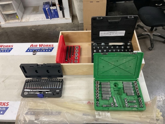 S K and Dura Last Socket Sets, Stinger Bushing Driver Kit & Bearing Service Tools