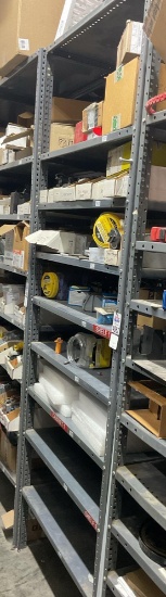 Shelf and Contents, Assorted Electrical Supplies