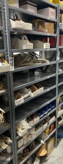 Air Shelf and Contents, Air Cylinders, Bearings & Pneumatic Components Inventory