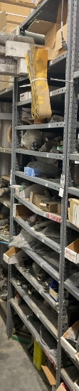 Shelf and Contents, Electrical Components, Pneumatic Parts & Maintenance Inventory