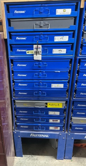 Fastenal Electrical Connectors & Pneumatic Fittings Cabinet