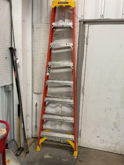 Werner Fiberglass Step Ladder, 8 Ft.