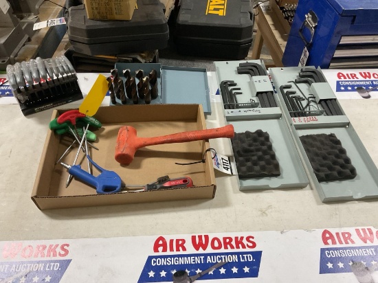 Hex Key Sets, FMT Drill Bit Set, T-Handle Hex Wrenches & Hand Tools