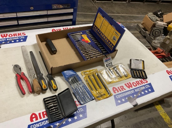 Irwin Drill and Bit Extractor Set, Punches, Files, Speed Out Extractor Set
