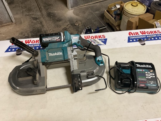 Makita GBP01 40V Max Cordless Portable Band Saw w/ 4.0Ah Battery & Charger