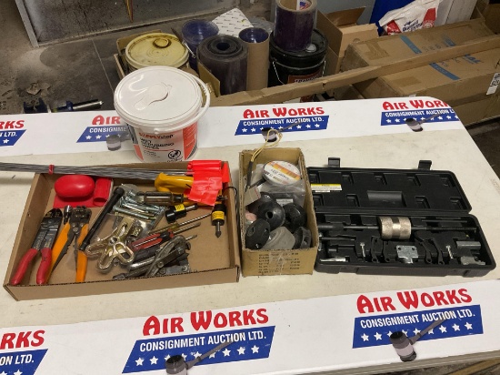 Bearing Separator/Puller Set, Hand Tools, Wet Wipes, Pulley Puller
