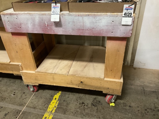 Wooden Cart, Contents Not Included