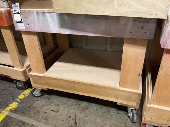 Wooden Cart, Contents Not Included