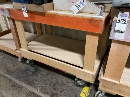 Wooden Cart, Contents Not Included