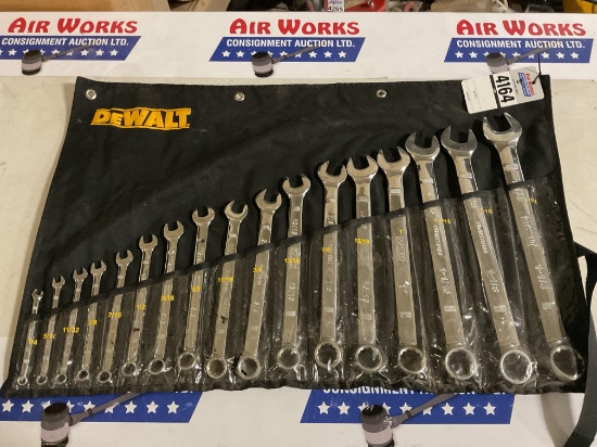 DeWalt SAE Combination Wrench Set, 1/4" to 1-1/4"