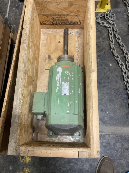 American Contex Corporation Cutter Spindle Motor, 10.2 Hp 230/460 Volt 3 Ph