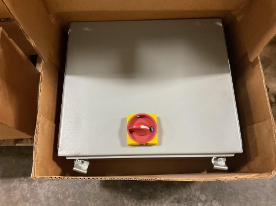 Wiegmann B161408CH NEMA 12 Electrical Enclosure Cabinet, 16" x 14" x 8"