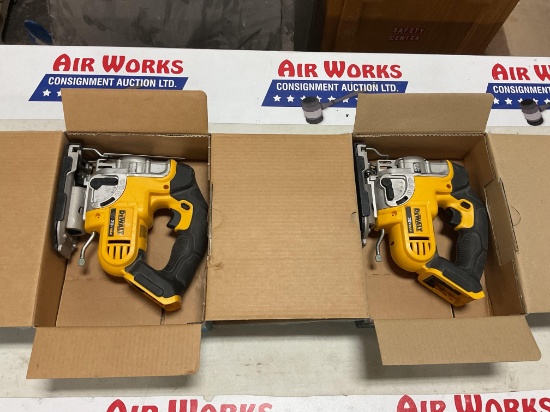 2 DEWALT 20V MAX DCS331 Cordless Jig Saws, Tool Only