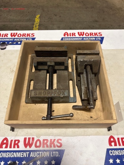 Shop Fox Drill Press Vise & Small Machinist Vise