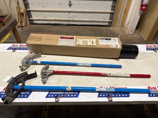 Conduit Bender Set, Polar Plastics Black .004 Mil 12' Wide x 100' Roll Plastic