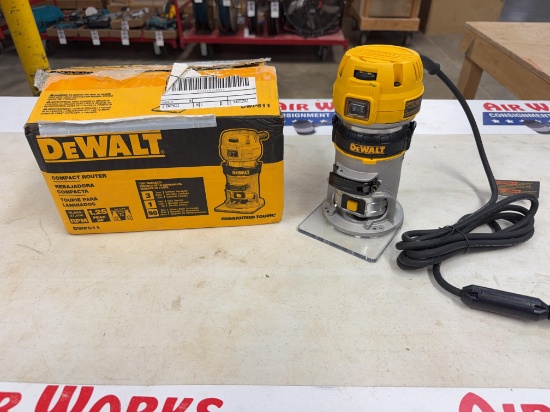 New Unused Dewalt DWP611 Compact Router, 120 Volt