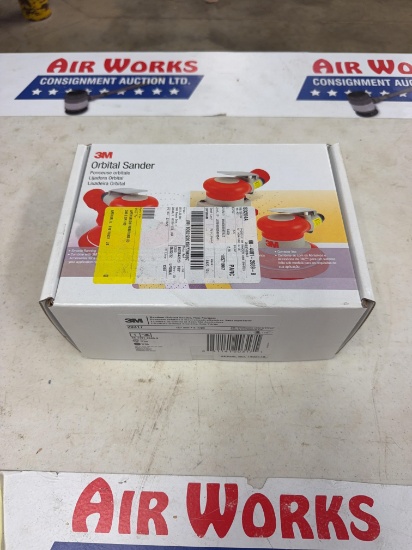 New Unused 3M 20317 5" Random Orbital Air Sander