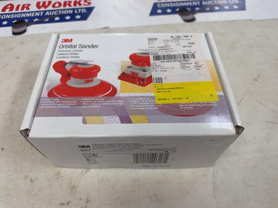 New Unused 3M 20317 5" Random Orbital Air Sander