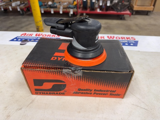 New Unused Dynabrade 56850 Dynorbital Supreme 5" Random Orbital Air Sander