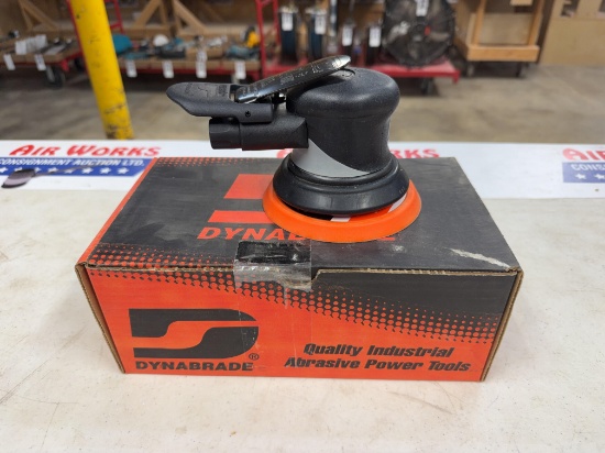 New Unused Dynabrade 56850 Dynorbital Supreme 5" Random Orbital Air Sander