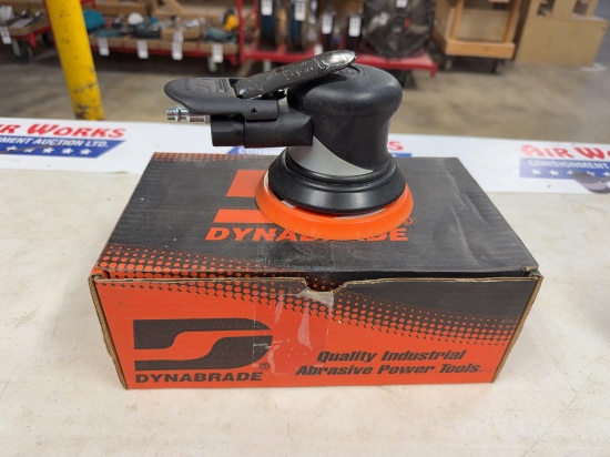 New Unused Dynabrade 56850 Dynorbital Supreme 5" Random Orbital Air Sander