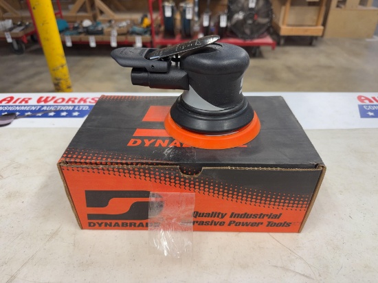 New Unused Dynabrade 56850 Dynorbital Supreme 5" Random Orbital Air Sander