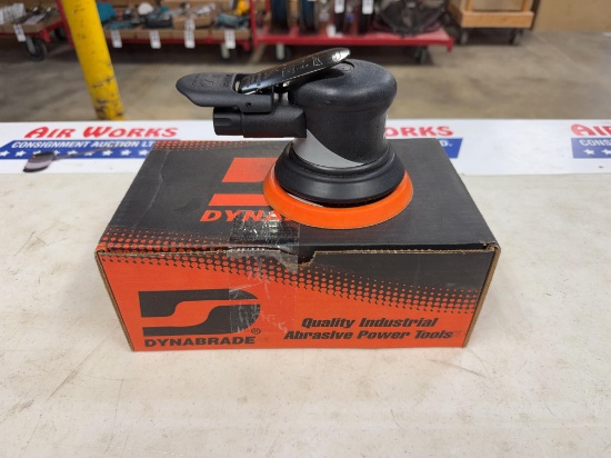 New Unused Dynabrade 56850 Dynorbital Supreme 5" Random Orbital Air Sander