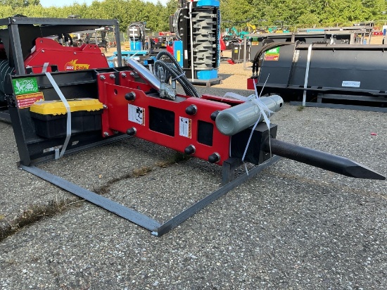 New Unused Raytree RMH680 Hydraulic Breaker Hammer Skid Loader Attachment