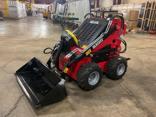 New Unused 2026 SDLool SL323TZ Mini Skid Steer Loader w/ Bucket, 13.5 HP, 573 lbs. Operating Load