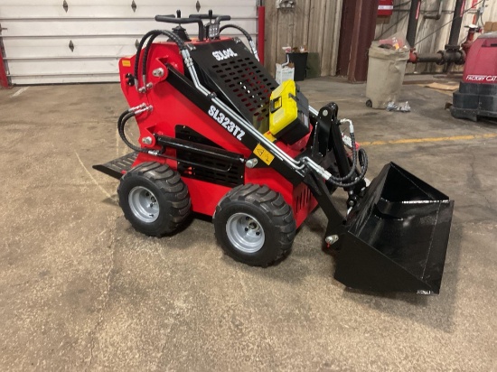 New Unused 2026 SDLool SL323TZ Mini Skid Steer Loader w/ Bucket, 13.5 HP, 573 lbs. Operating Load