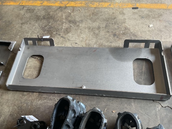 New Unused GIYI Heavy-Duty Skid Steer Mounting Plate / Quick Attach Blank Plate