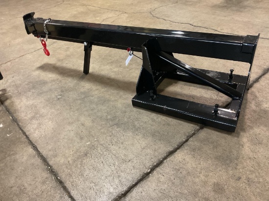 New Unused GIYI TB47 Forklift Telescopic Boom Attachment, 132" Max Length, 3,300 LB Capacity