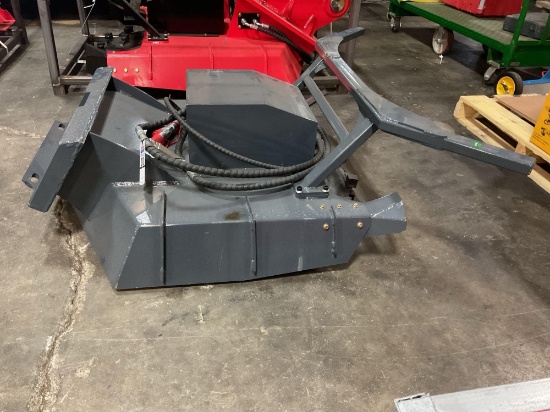 New Unused GIYI MDM50 Mini Skid Steer Disc Mulcher Attachment, 33" Cutter Diameter, 46-Blade