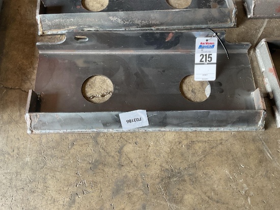 New Unused GIYI Toro Dingo Quick Attach Mounting Plate, Heavy-Duty Weld-On Attachment Adapter