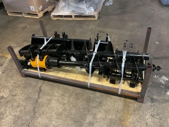 New Unused GIYI 8 Pc. Mini Excavator Attachment Set