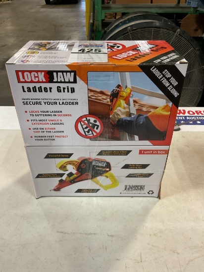 Qty. 2 Lock Jaw Ladder Grip Ladder Safety Device - New in Box