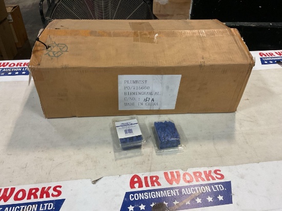 PlumbBest E25-126 Blue Screw-On Wire Connectors - Bulk Case Lot