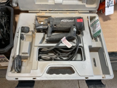 RotoZip Rebel Rebo1 Spiral Saw Power Tool with Case & Accessories
