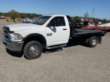2015 Ram 3500 Heavy Duty Flatbed Truck - 209,856 Miles, New 11' Moritz Flatbed, Dually, Super Clean