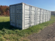 New 1 Trip 40' High Cube Multi-Door Shipping Storage Container, 2026 Model