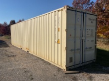 40' High Cube Shipping Storage Container, TDSU 601805 0, 2,700 Cu. Ft. Capacity