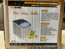 New Unused LandHonor 25 lb Portable Bullet Ice Maker, Model LHR-BIM25, Countertop Ice Machine