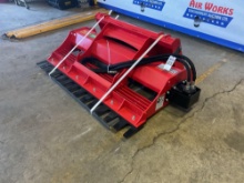 New Unused Raytree RMLL60 60" Power Rake Land Leveler Skid Steer Attachment
