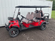 New Unused SDLOOL SL-GC42S Off-Road Electric Golf Cart - 6 Passenger, 60V Battery, UNASSEMBLED
