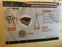 LandHonor Rigging & Transport Chain Binder Package, Model LHR-LS45, G70 Chains & Ratchet Binders Ass
